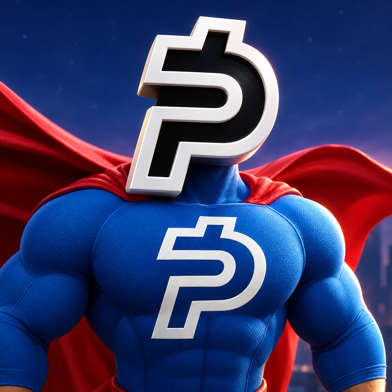 SuperPaid superhero character